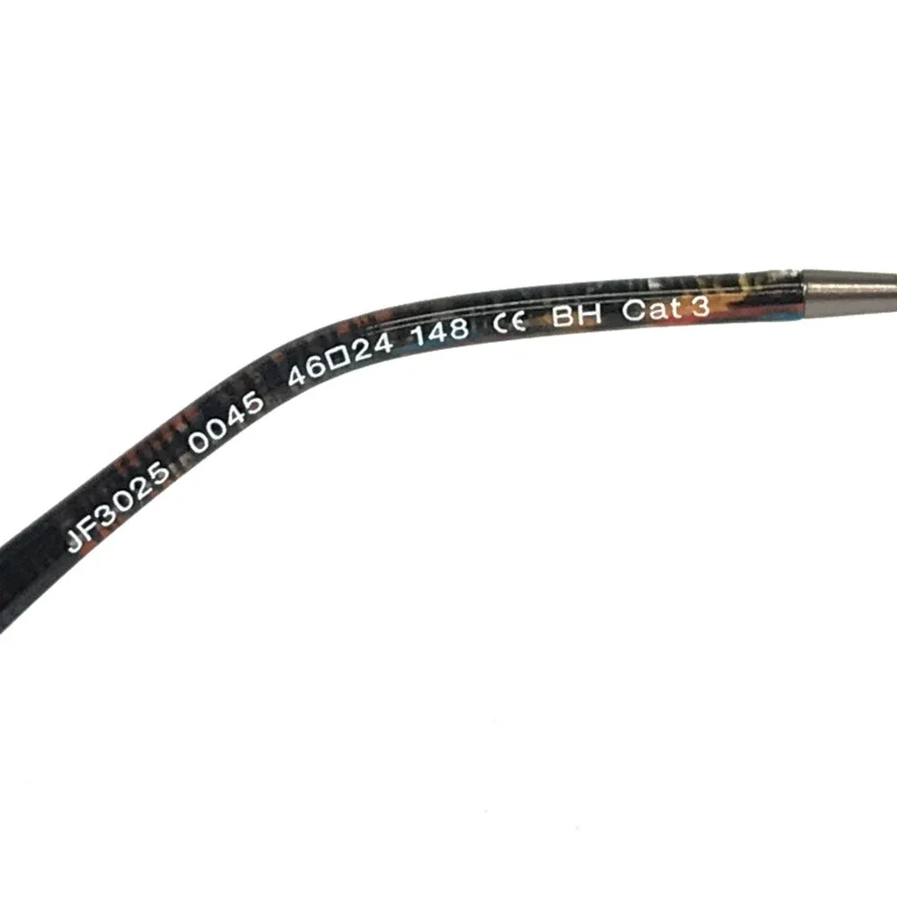 J. F. Rey Eyeglasses Frames JF3025 0045 Black Brown Blue Red Bur 46-24-148